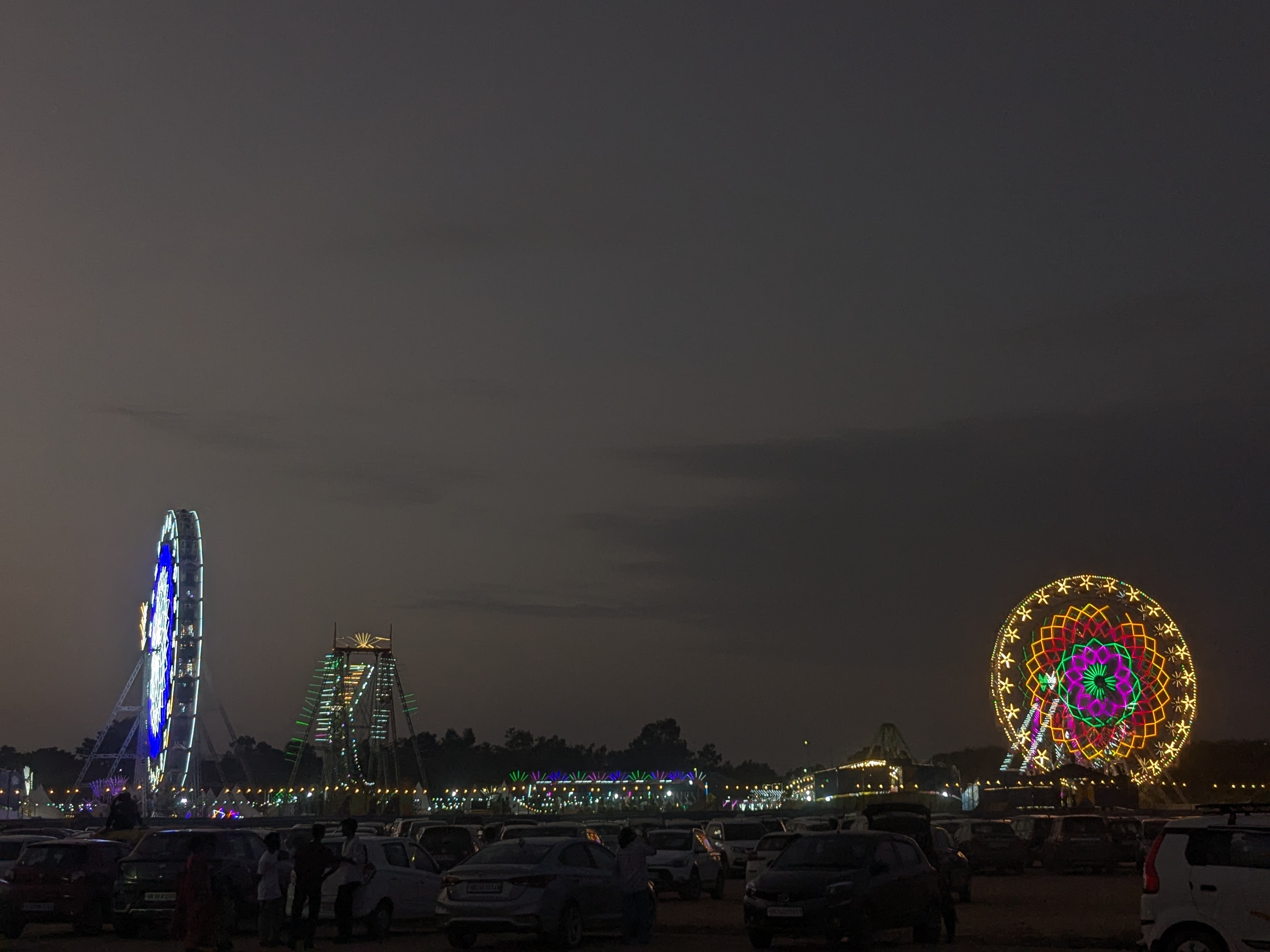 The big great heavy crowded mela in Gurgaon. 2 years and haven't seen from inside Image